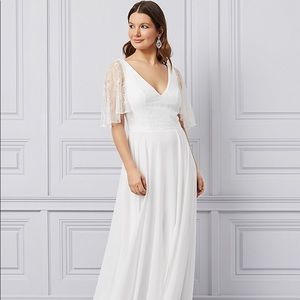 Le Chateau wedding dress